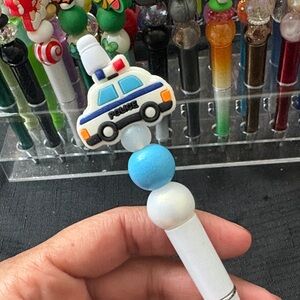 Police Car Themed Pen